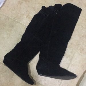 Steve Madden Suede Over the Knee Boots